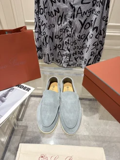 LORO PIANA Loafers Suede Leather EU39-44 C00202608030627