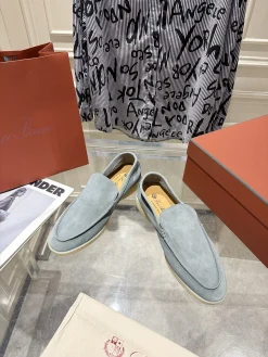 Alternative view of LORO PIANA Loafers Suede Leather EU39-44 C00202608030627