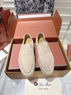 LORO PIANA Loafers Suede Leather EU39-44 C00202608030632