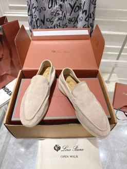 Alternative view of LORO PIANA Loafers Suede Leather EU39-44 C00202608030632