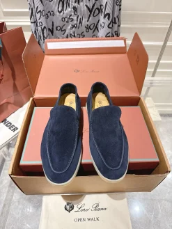 LORO PIANA Loafers Suede Leather EU39-44 C00202608030633