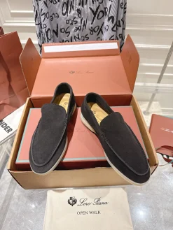 Alternative view of LORO PIANA Loafers Suede Leather EU39-44 C00202608030636