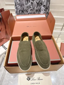 LORO PIANA Loafers Suede Leather EU39-44 C00202608030637