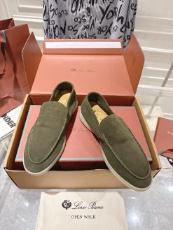 Alternative view of LORO PIANA Loafers Suede Leather EU39-44 C00202608030637