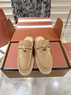 LORO PIANA Mules Lamb Leather EU35-39 B80202608030647