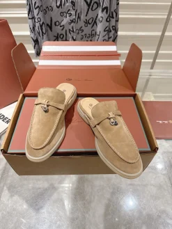 Alternative view of LORO PIANA Mules Lamb Leather EU35-39 B80202608030647