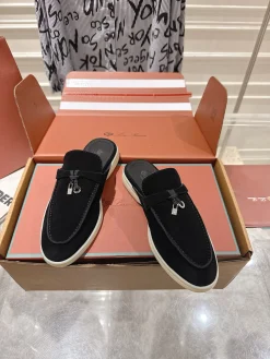 Alternative view of LORO PIANA Mules Lamb Leather EU35-39 B80202608030653