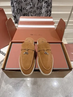 LORO PIANA Mules Lamb Leather EU35-39 B80202608030659