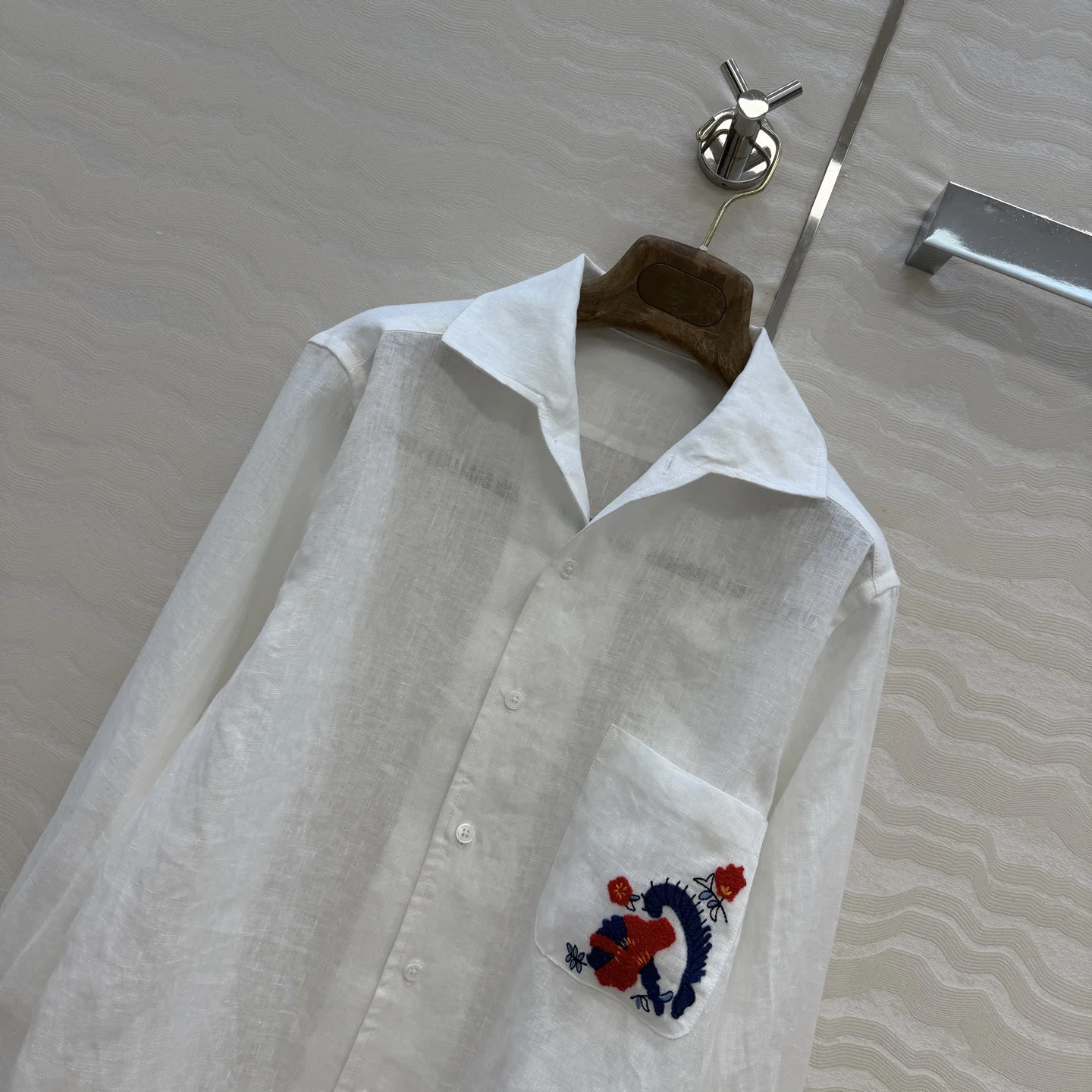 LORO PIANA Shirts Linen S C30202608041702 - Image 2