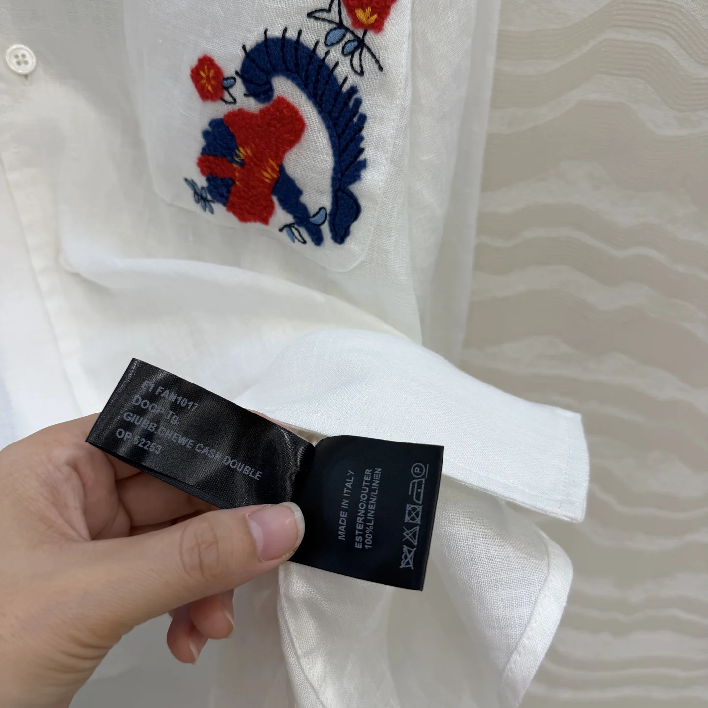 LORO PIANA Shirts Linen S C30202608041702 - Image 8