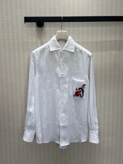 LORO PIANA Shirts Linen S-L C35202608042861