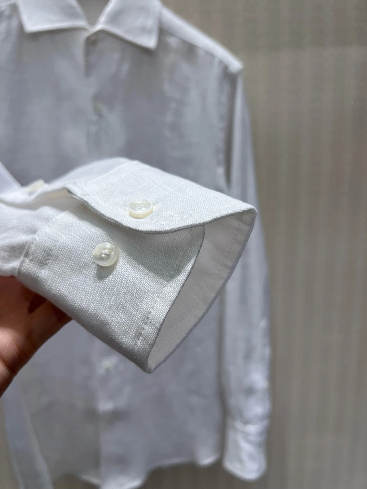 LORO PIANA Shirts Linen S-L C35202608042861 - Image 8