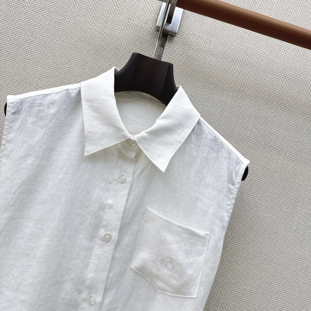 LORO PIANA Shirts Linen S M L B75202608041279 - Image 2