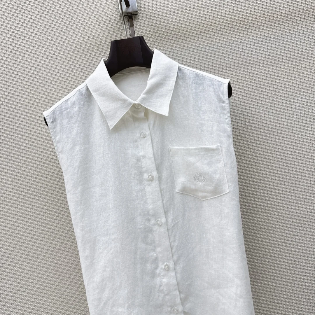 LORO PIANA Shirts Linen S M L B75202608041279 - Image 3