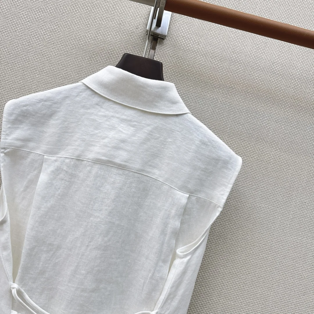 LORO PIANA Shirts Linen S M L B75202608041279 - Image 9