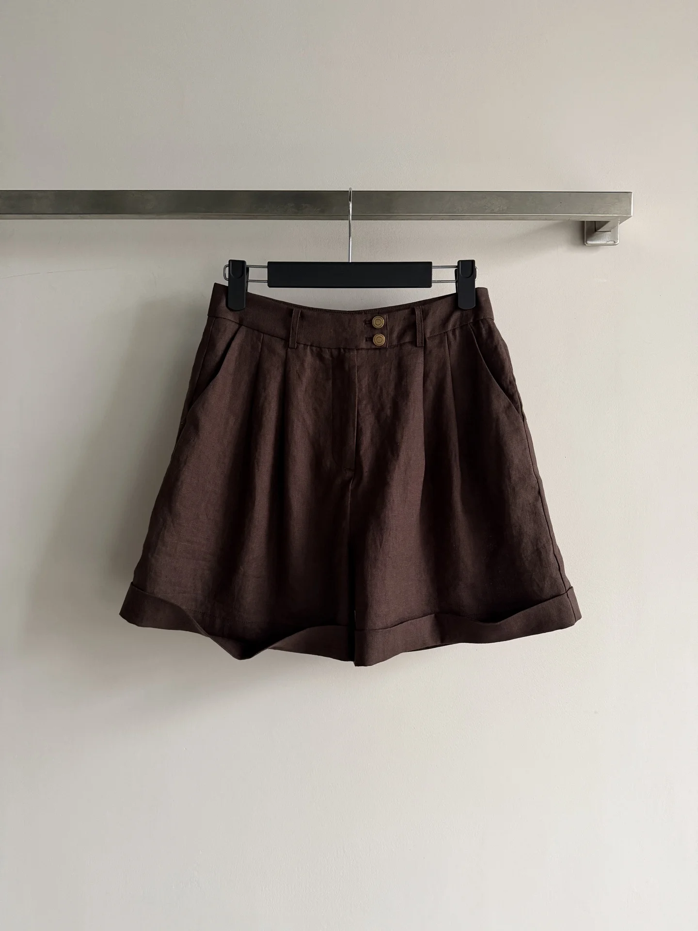 LORO PIANA Shorts Linen S-M-L B75202608041640