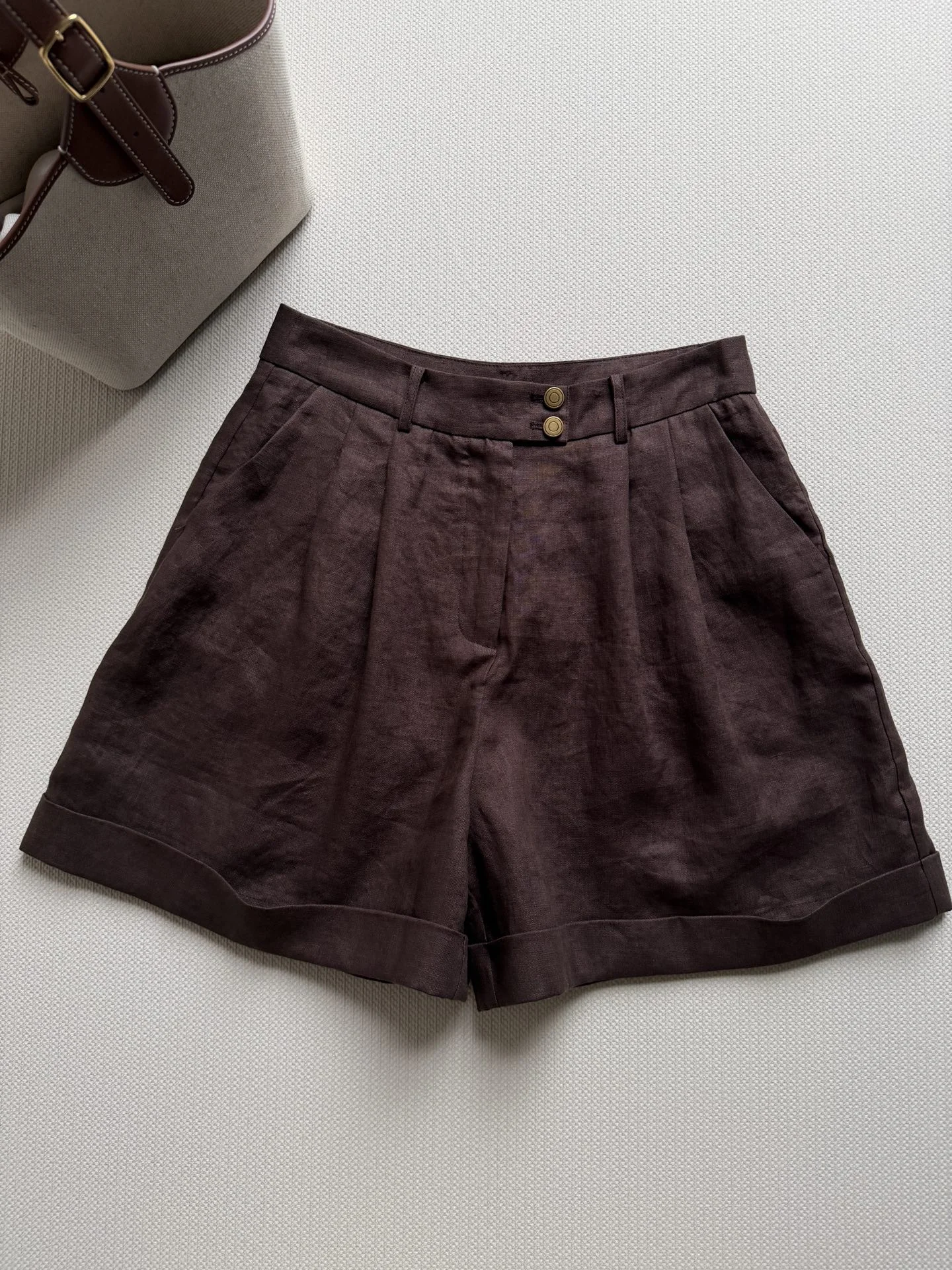 LORO PIANA Shorts Linen S-M-L B75202608041640 - Image 3