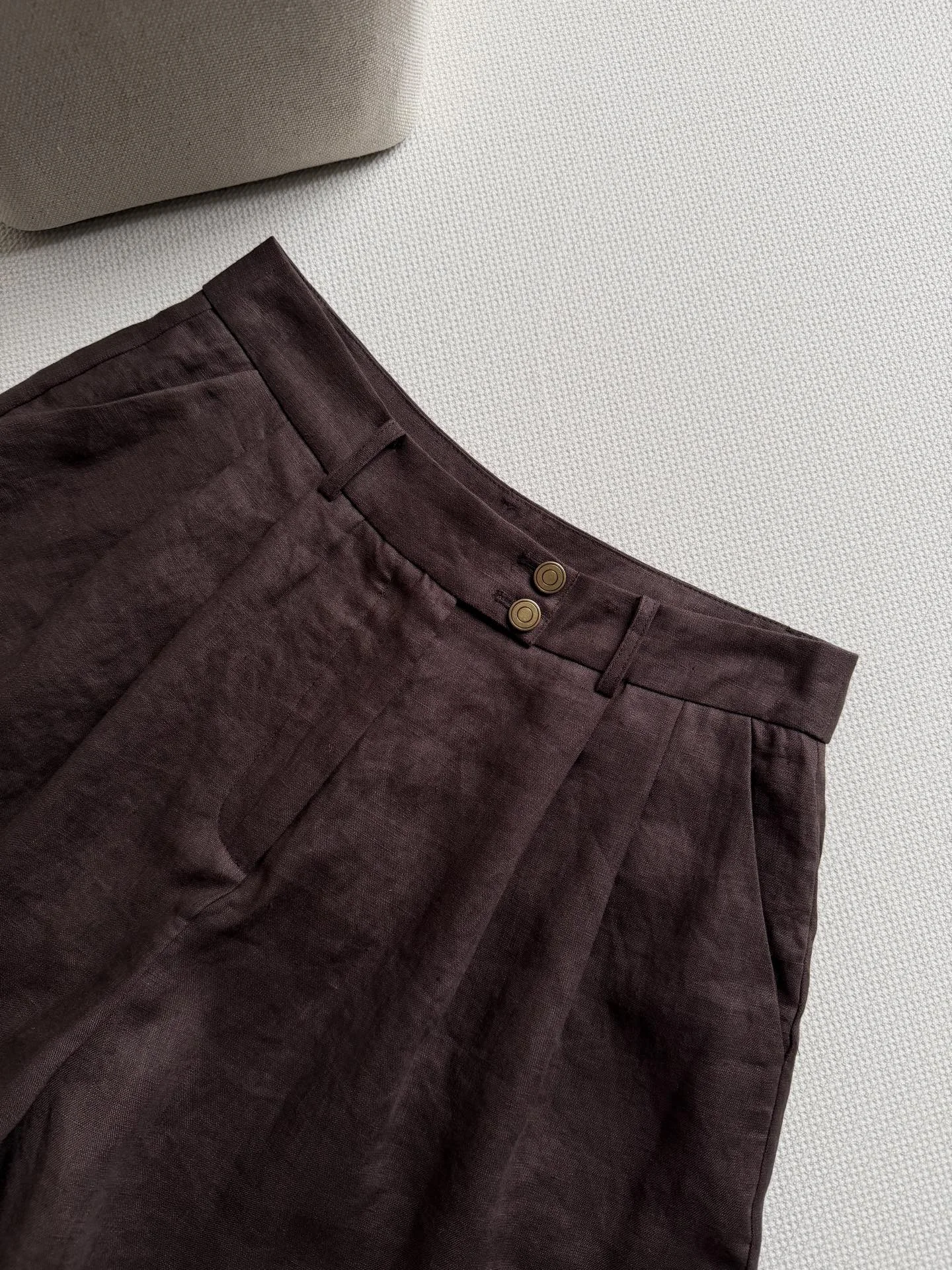 LORO PIANA Shorts Linen S-M-L B75202608041640 - Image 5