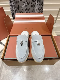 LORO PIANA Slippers Lamb Leather EU35-39 B80202608030662