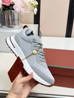 Alternative view of LORO PIANA Sneakers Fabric Suede EU39-46 B60202608031686
