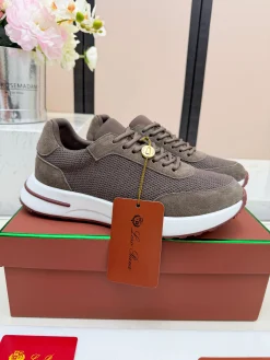 LORO PIANA Sneakers Flyknit & Suede EU39-45 B60202608031691