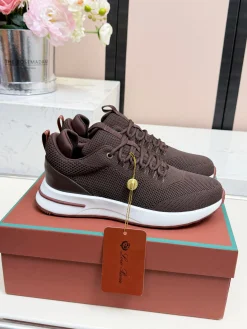 LORO PIANA Sneakers Knit Leather EU39-46 B60202608031685