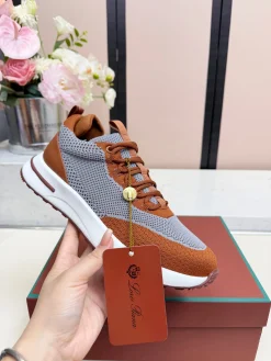 Alternative view of LORO PIANA Sneakers Knit & Suede EU39-45 B60202608031678