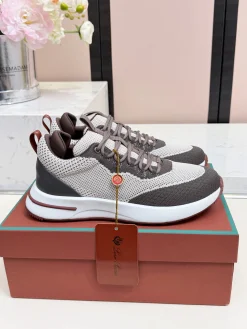 LORO PIANA Sneakers Knit & Suede EU39-45 B60202608031679
