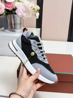 Alternative view of LORO PIANA Sneakers Knit Suede EU39-45 B60202608031682
