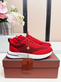 LORO PIANA Sneakers Knit & Suede EU39-45 B60202608031689