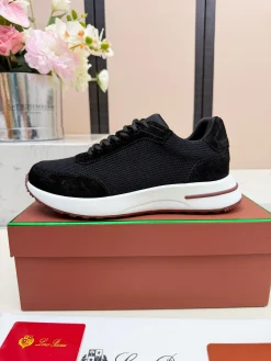 Alternative view of LORO PIANA Sneakers Knit & Suede EU39-45 B60202608031692