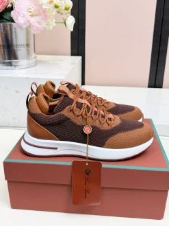 LORO PIANA Sneakers Knit & Suede EU39-46 B60202608031681