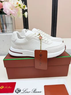 LORO PIANA Sneakers Knitted & Suede EU39-45 B60202608031690