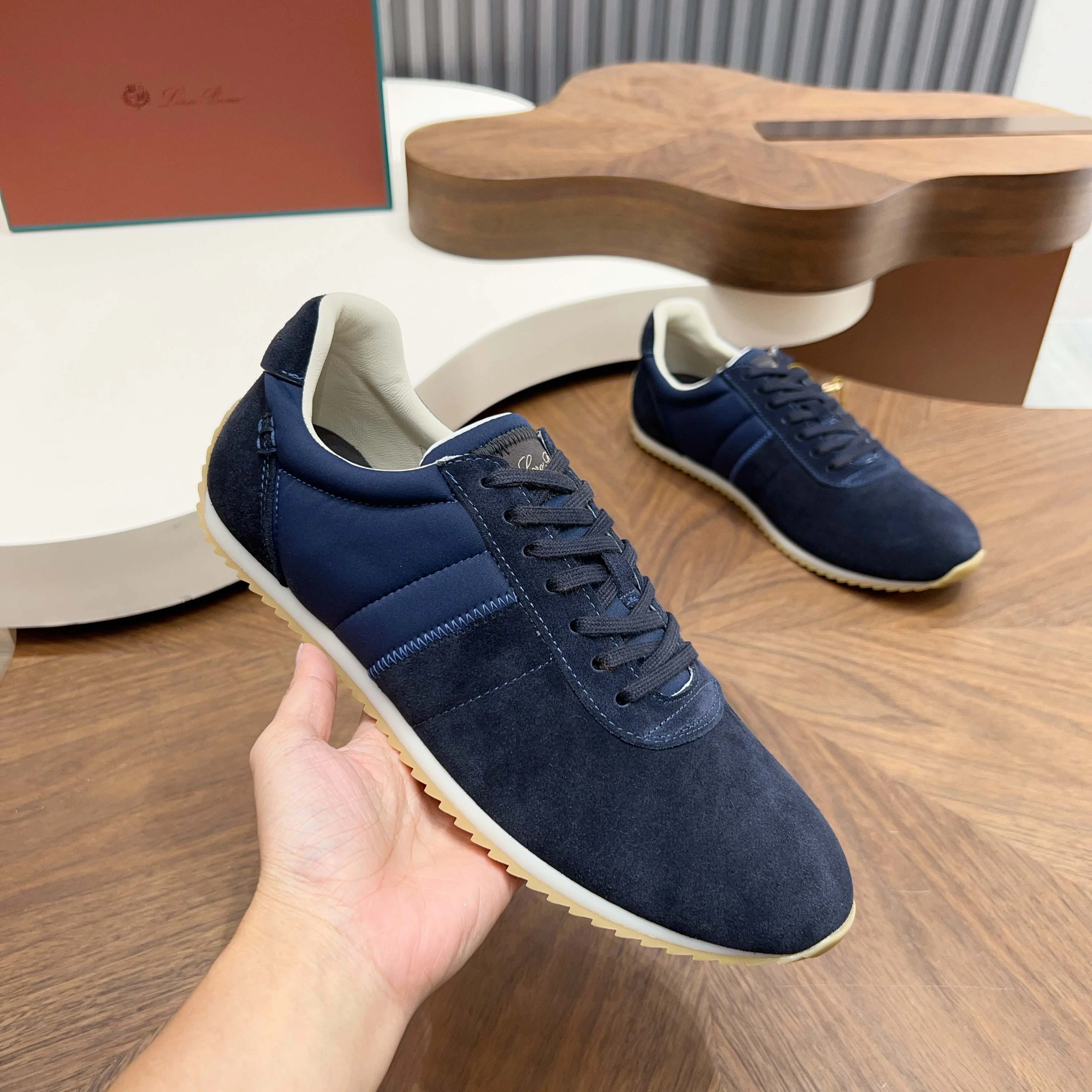 LORO PIANA Sneakers Leather EU35-44 B90202608030409 - Image 3