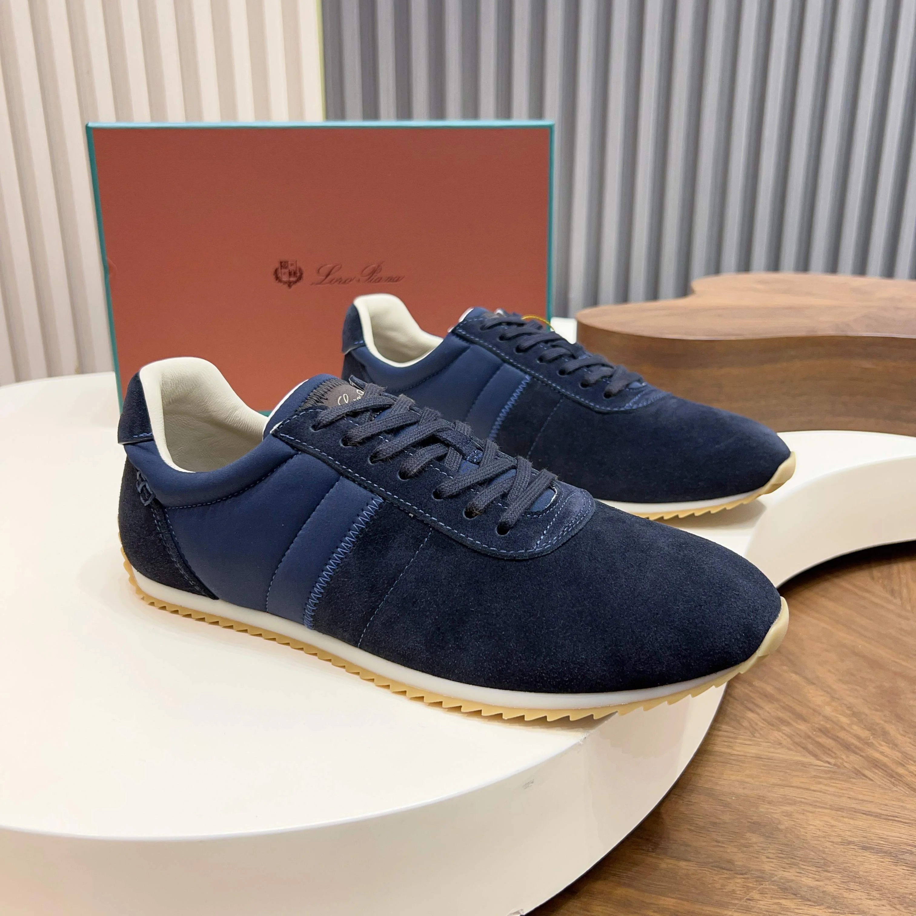 LORO PIANA Sneakers Leather EU35-44 B90202608030409 - Image 10
