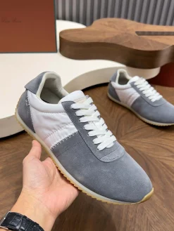 Alternative view of LORO PIANA Sneakers Leather EU35-44 B90202608030413