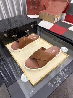 Alternative view of LORO PIANA Sneakers Leather EU38-44 A60202608032036