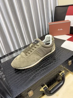 LORO PIANA Sneakers Leather Pigskin EU36-44 B10202608032047