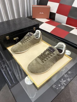 Alternative view of LORO PIANA Sneakers Leather Pigskin EU36-44 B10202608032047