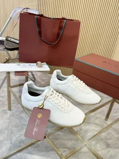 Alternative view of LORO PIANA Sneakers Split Suede Leather EU35-46 B50202608031088