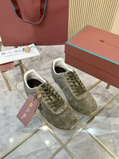 LORO PIANA Sneakers Suede Calfskin EU35-46 B50202608031087