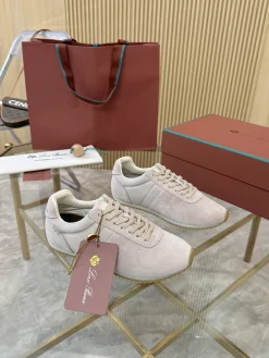 LORO PIANA Sneakers Suede Calfskin EU35-46 B50202608031090