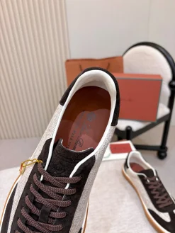 LORO PIANA Sneakers Suede Calfskin EU38-46 B50202608030971