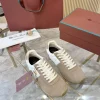 LORO PIANA Sneakers Suede Leather EU35-46 B50202608031086