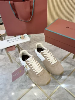 LORO PIANA Sneakers Suede Leather EU35-46 B50202608031086