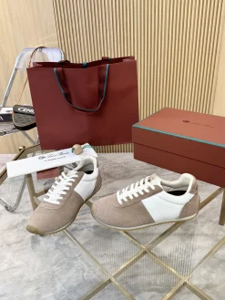 Alternative view of LORO PIANA Sneakers Suede Leather EU35-46 B50202608031086