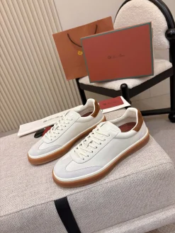 LORO PIANA Sneakers Suede Leather EU38-46 B50202608030970