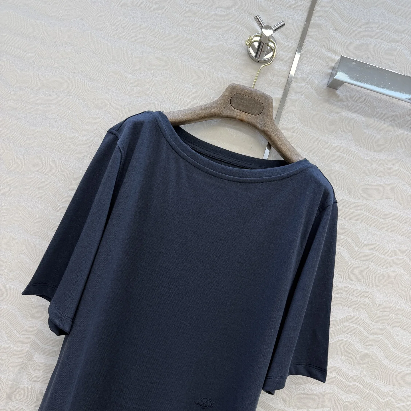 LORO PIANA T-shirts Tencel Cotton S A90202608041694 - Image 2