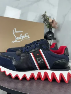 LOUBOUTIN Sneakers Calfskin Canvas EU35-48 C30202608030708