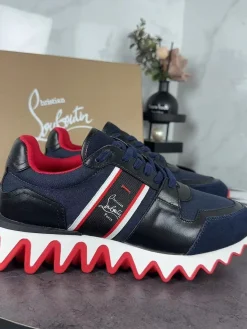 Alternative view of LOUBOUTIN Sneakers Calfskin Canvas EU35-48 C30202608030708
